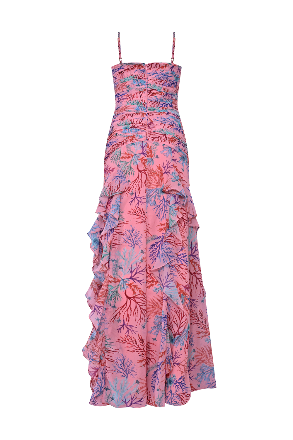 VESTIDO LONGO SEAWEED  ROSA CLARO
