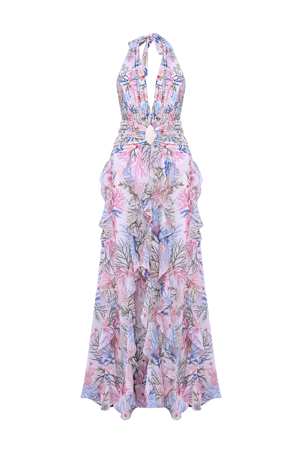 VESTIDO LONGO SEAWEED  OFF WHITE