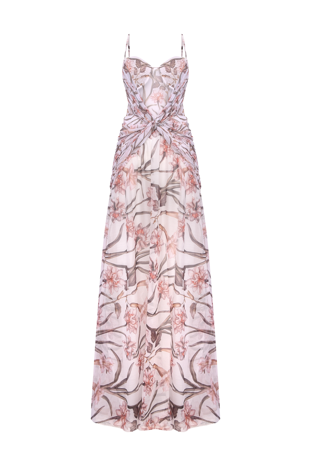 VESTIDO LONGO NARCISSUS OFF WHITE