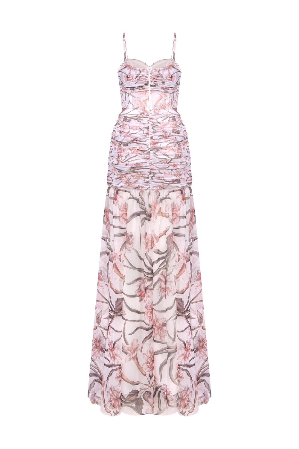 VESTIDO LONGO NARCISSUS OFF WHITE