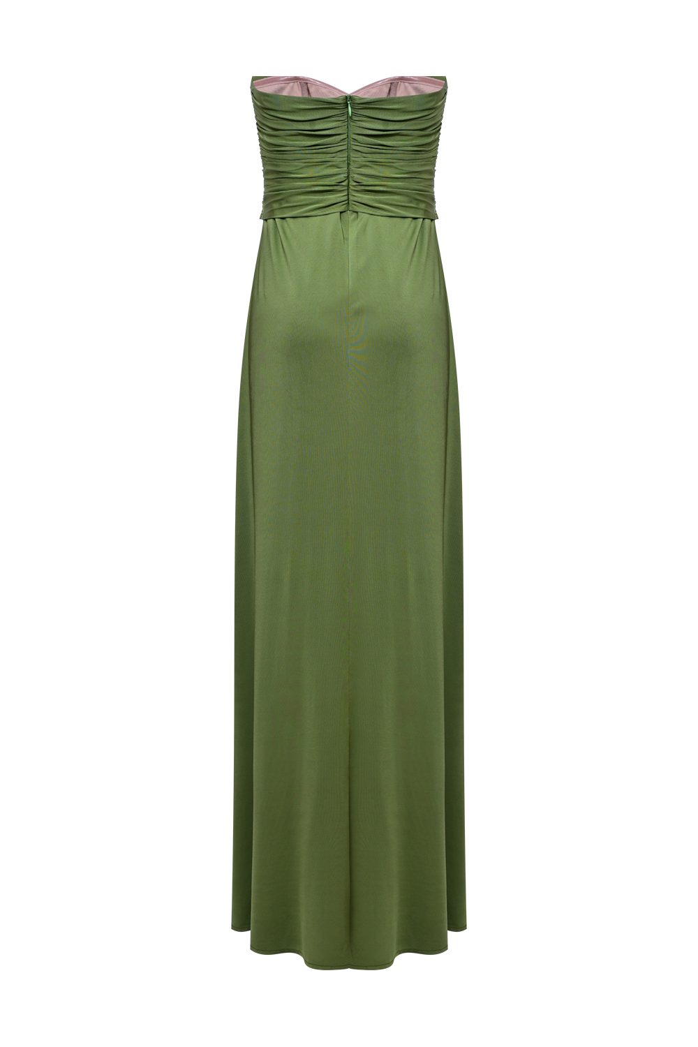 VESTIDO LONGO JERSEY INTENSITY VERDE