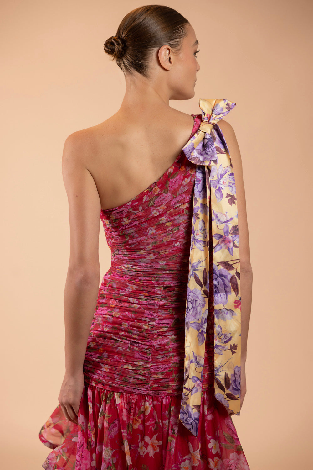 LAÇO PEONY DOTS AMARELO