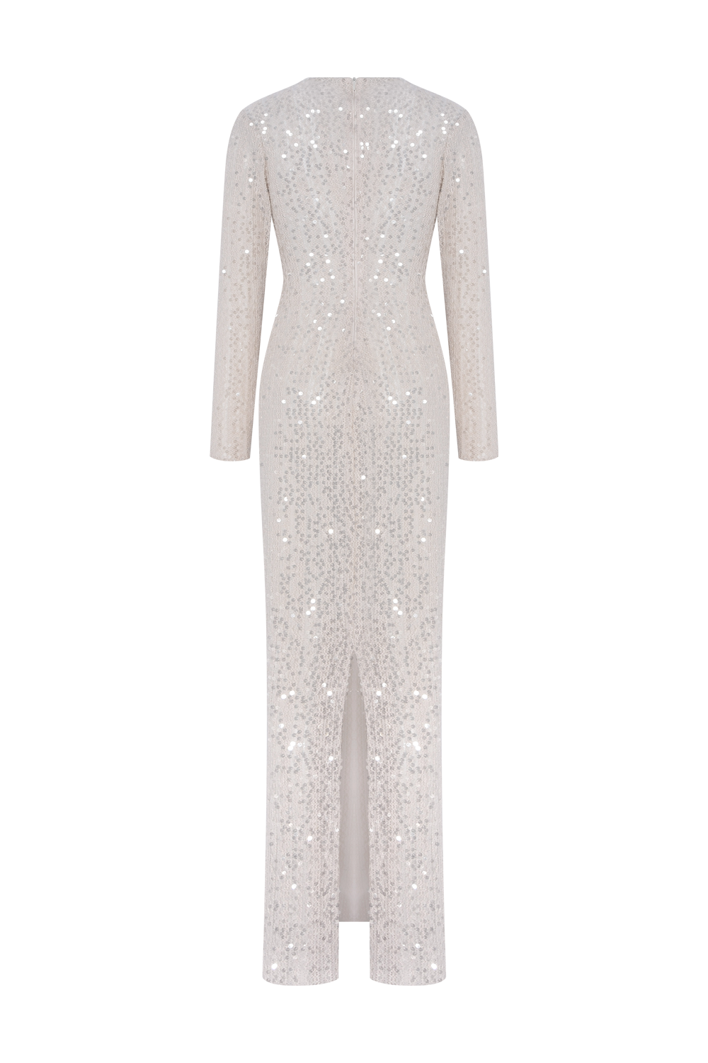 VESTIDO LONGO IARA CROCHET BEGE