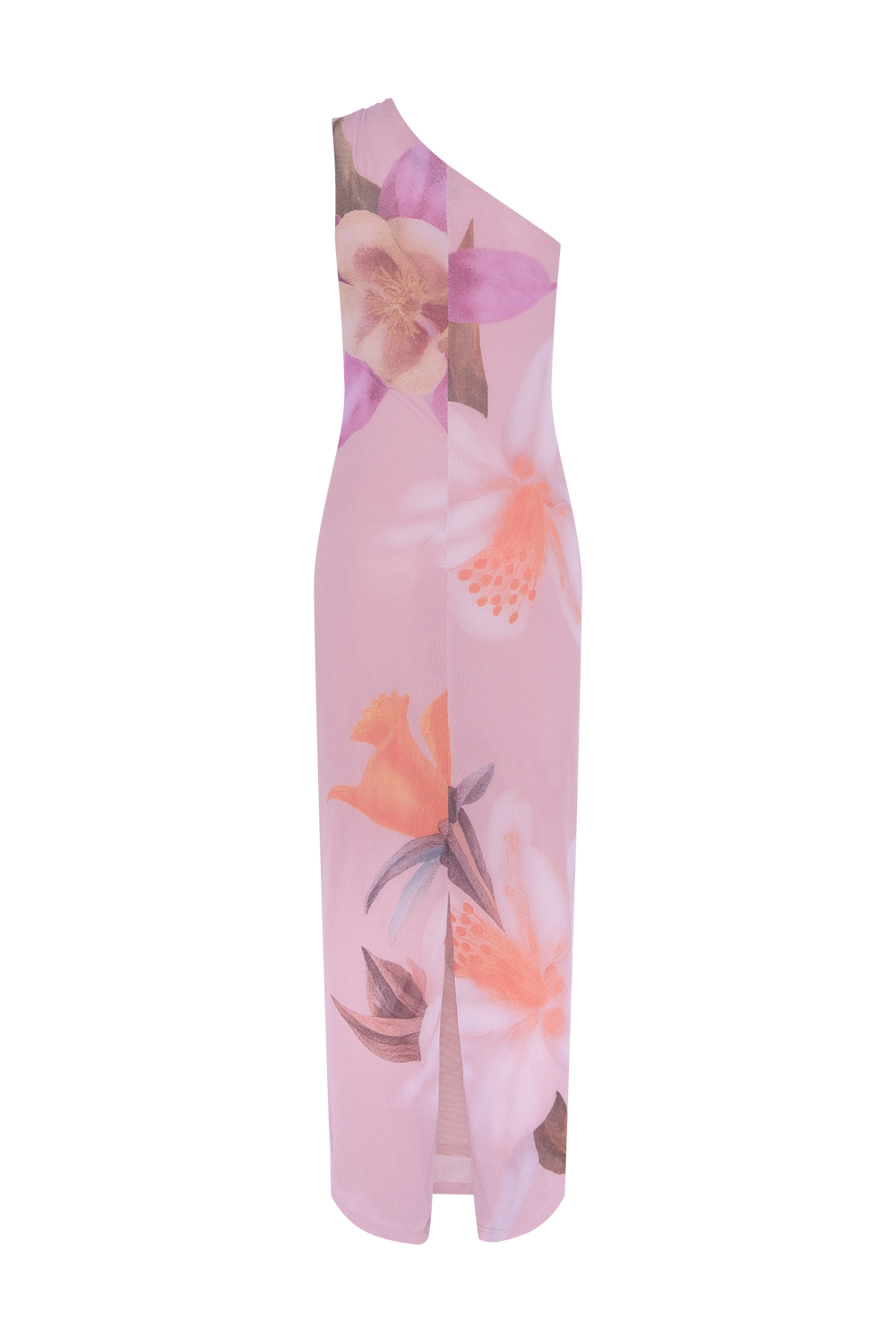 VESTIDO LONGO PEONY ROSA