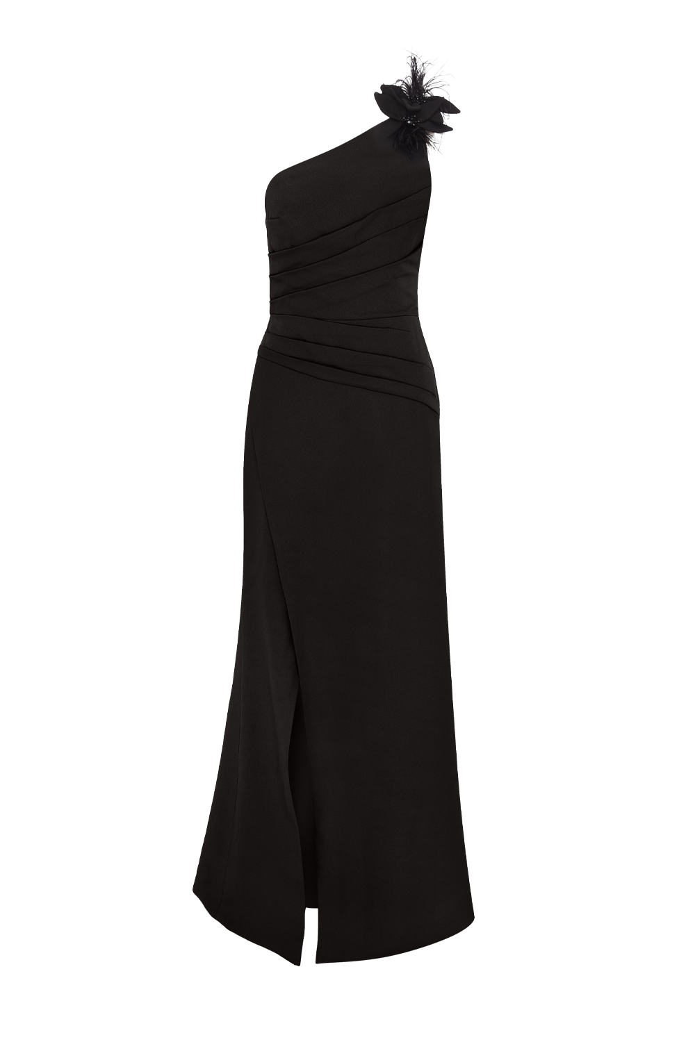 VESTIDO LONGO CREPE ANNA PRETO