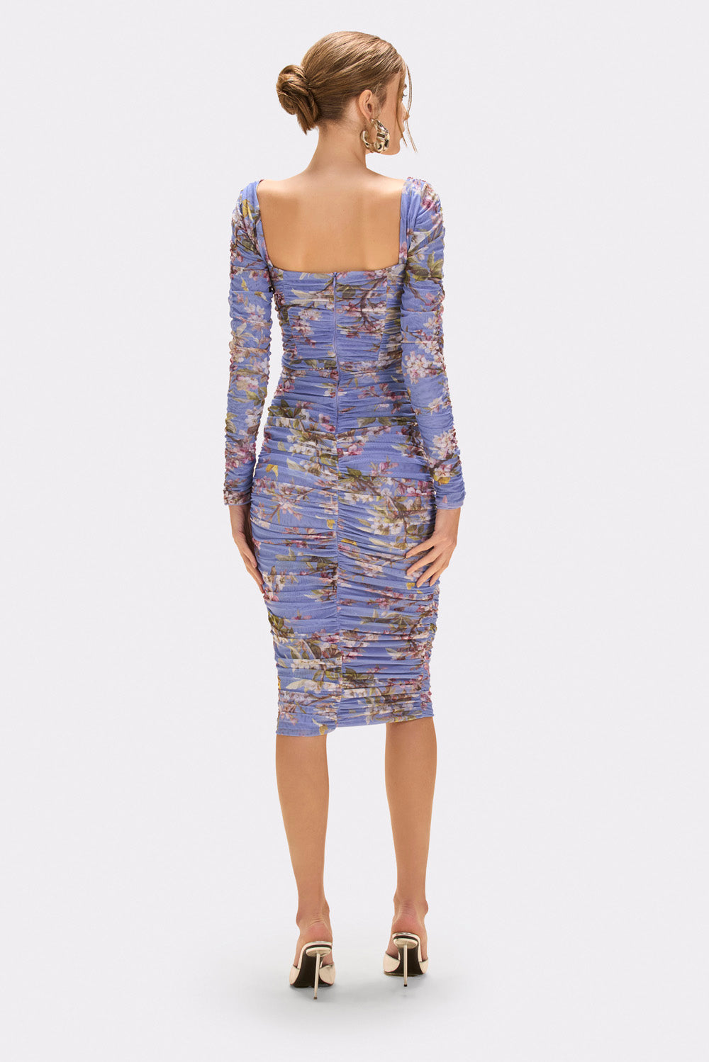 VESTIDO MIDI DELICATA  LILAS
