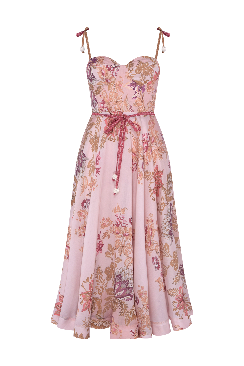 VESTIDO MIDI ANTONIETTE ROSE