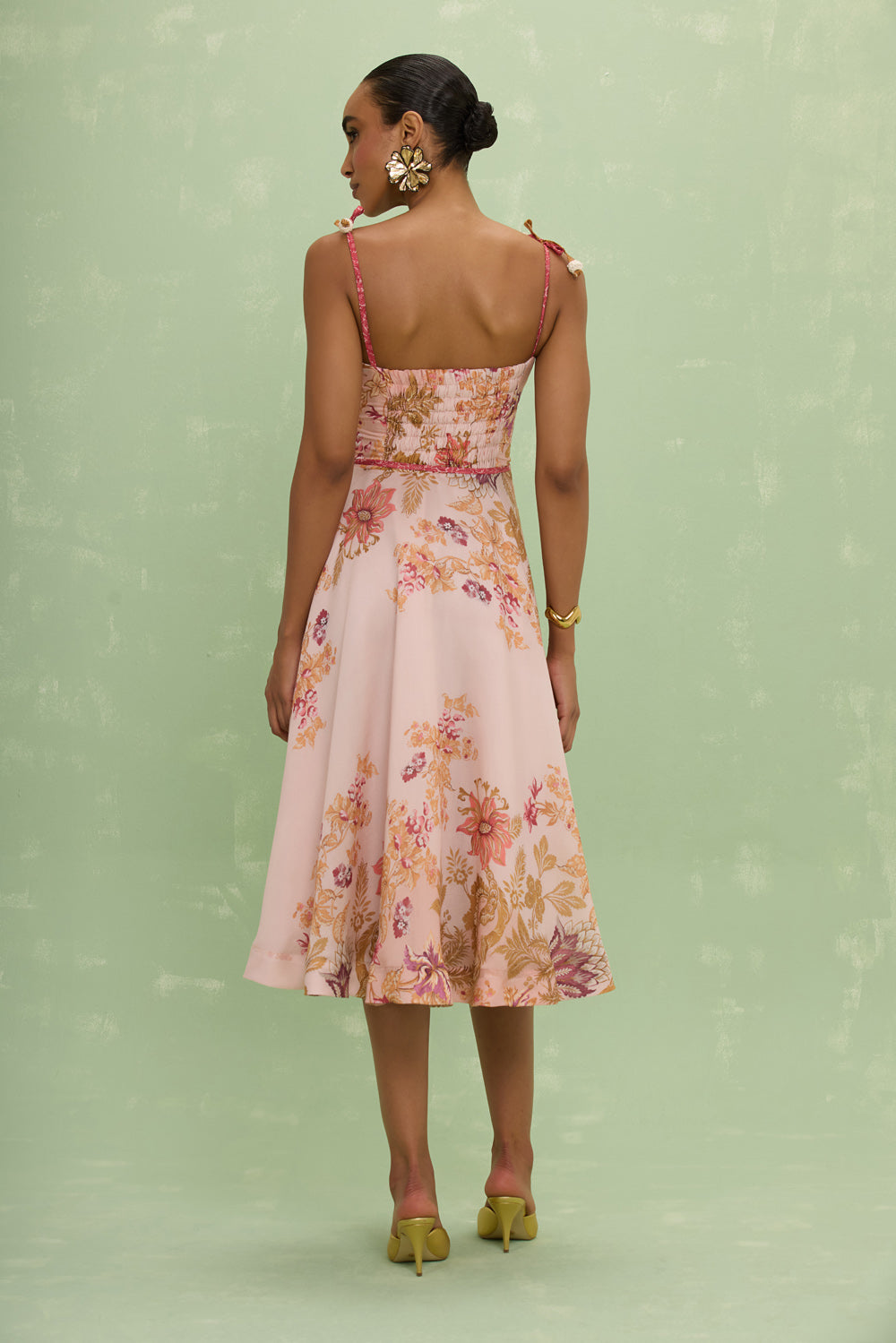 VESTIDO MIDI ANTONIETTE ROSE