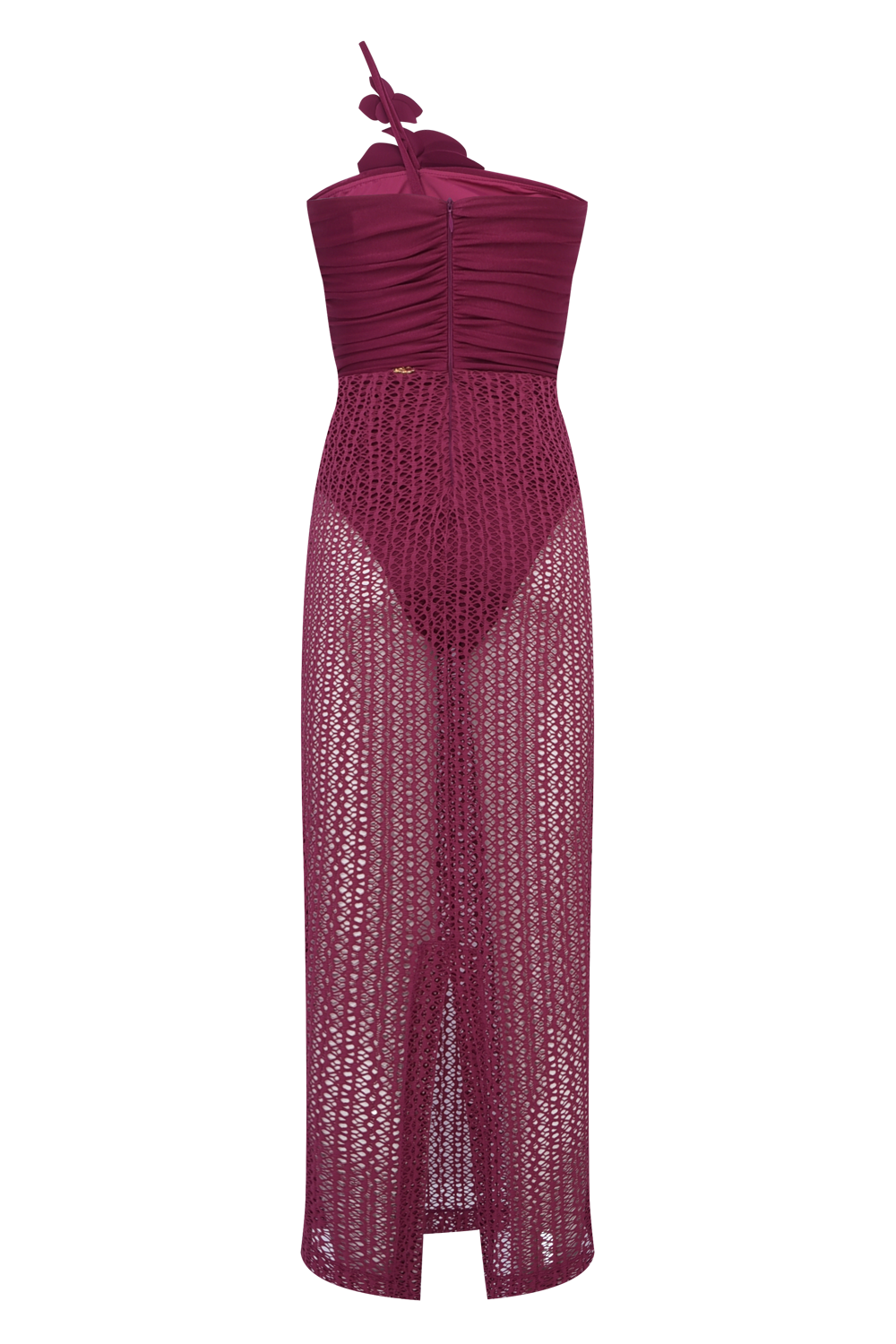 VESTIDO MIDI TELA SUNPETAL  VERMELHO