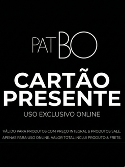 PatBO Cartão-presente