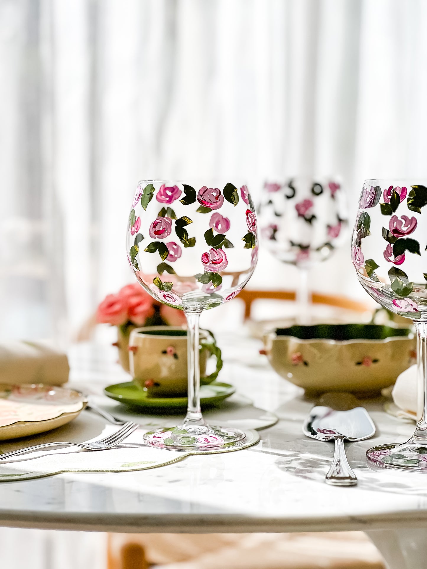 TAÇA ROSIE  CRISTAL